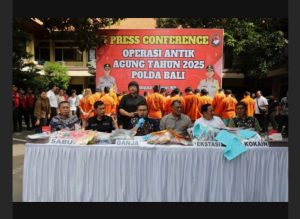 Dukung Program Asta Cita 100 Hari Kerja Presiden RI, Polda Bali Amankan 149 Pengedar Narkoba