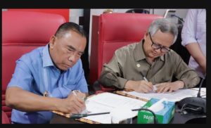 Bupati Tamba Tandatangani MoU Dengan PT Petroil Untuk Pembangunan Kawasan Pelabuhan Gilimanuk