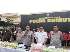 Polda Sumut Ungkap 25 Kasus Narkoba