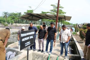 Komisi D DPRD Langkat Tinjau Limbah PT. Lembu Andalas Langkat