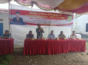 Saat Reses, Andreas Pandapotan Purba (APP) Beri Pemahaman Soal Efesiensi Anggaran Kepada Warga