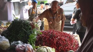 Pastikan Kestabilan Harga di Bulan Ramadhan, Bupati Langkat Sidak Pasar Tanjungpura