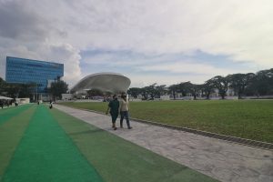 Cuma Ada Perbaikan, Lapangan Merdeka Tetap Bisa Digunakan Masyarakat
