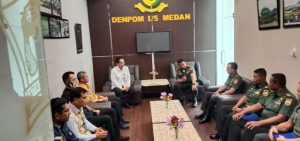 Perkuat Sinergitas dan Silaturahmi, Wali Kota Kunker ke Denpom 1/5 Medan