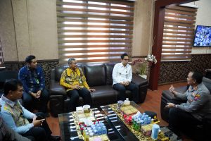 Pastikan Investasi Berjalan, Rico Waas Bahas Peningkatakan Keamanan dengan Kapolres Belawan