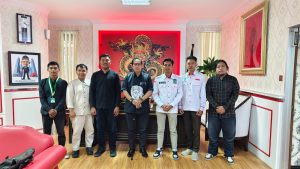 Wong Chun Sen Sambut Hangat Audiensi KAMMI Medan