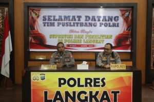 Puslitbang Polri Gelar Supervisi di Polres Langkat