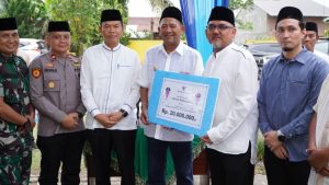 Bupati Langkat Serahkan Total Bantuan 920 Juta Rupiah Untuk 46 Masjid, pada Safari Ramadhan 2025