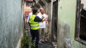 Bupati Langkat Serahkan Bantuan & Perbaikan Rumah Korban Kebakaran di Berandan
