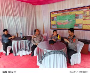 Wakapolres Langkat Kunjungi Pos Pengamanan Objek Wisata Tangkahan