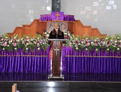 Ulang Tahun ke 74, Kapolres Pematangsiantar Ajak Umat Gereja GKPS Semakin Bertumbuh Dalam Iman