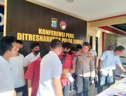 Polda Sumut Gagalkan Penyelundupan Sabu Dari KNIA