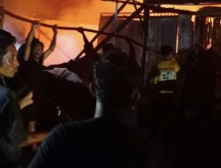Enam Unit Ruko Terbakar di Bahorok