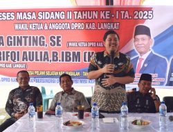 Warga Desa Pelawi Selatan Berharap Penuh Kepada Romelta Ginting dan Rifki Aulia Perjuangkan Aspirasi
