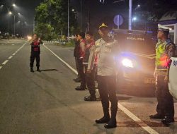 Antisipasi Geng Motor Serta Aksi Balap Liar, Polres Langkat Laksanakan Patroli dan Razia