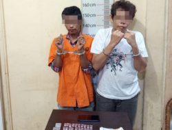 Edarkan Sabu di Gubuk Tengah Malam, Dua Warga Tanjungpura Ditangkap Polisi