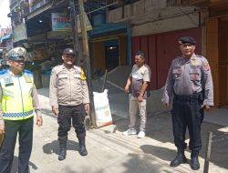Antisipasi Premanisme di Pasar, Personel Polsek Kuala Gelar Patroli