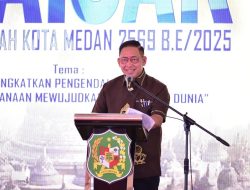 Ketua DPRD Medan Hadiri Perayaan Waisak 2569 BE/2025