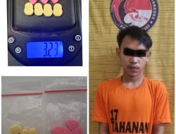 Polres Binjai Tangkap Pengedar Ekstasi