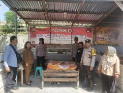 Kapolsek Siantar Utara Sosialiasi 110 di Posko Kampung Bebas Narkoba