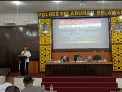 Gelar Kunker ke Polres Pelabuhan Belawan, Komisi 1 DPRD Medan: Fokus Pemberantasan Narkoba