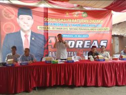 Gelar Sosper Tentang Penanggulangan Kemiskinan, Andreas Purba Ajak Warga Lebih Pro Aktif