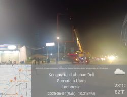 Pemasangan Reklame di Desa Helvetia Mengundang Protes Warga