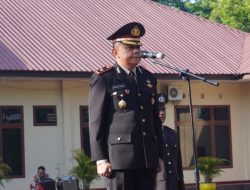 Wakapolres Langkat Pimpin Upacara Hari Lahir Pancasila di Mapolres Langkat