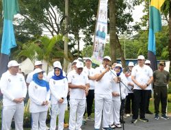 Tingginya Antusiasme Masyarakat Ikuti Jalan Sehat HUT ke-79 Deli Serdang