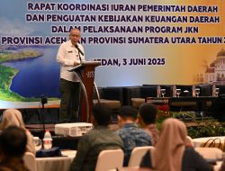 Buka Rakor Penguatan Kebijakan Keuangan Daerah untuk JKN, Pj Sekdaprov Sumut Optimis Capai Target UHC