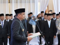 Lantik Enam Pejabat Eselon II, Gubernur Sumut Kembali Tekankan Soal Loyalitas