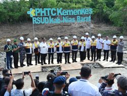 Tingkatkan Layanan Kesehatan Daerah Terpencil, Wagub Sumut Bersama Menkes Groundbreaking RSUD Pratama Nias Barat