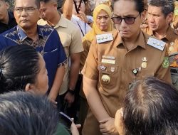 Peduli Warganya, Antonius Tumanggor Dampingi Walikota Medan Tinjau Rumah Warga Korban Kebakaran di Kelurahan Kesawan