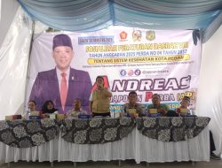 Gelar Sosper Tentang Sistem Kesehatan, Andreas Pandapotan Purba Minta Puskesmas Layani Masyarakat Dengan Sepenuh Hati