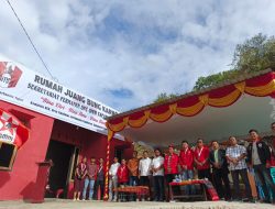 Ketua Umum DPP GMNI Resmikan Rumah Juang Bung Karno DPC GMNI Tapanuli Utara