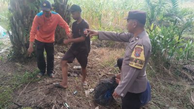 Bhabinkamtibmas Sambang Desa Binaan dan Sampaikan Pesan Kamtibmas