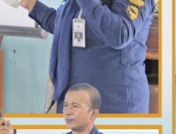 Peringatan HARHUBNAS, KSOP Kelas IV Pangkalan Susu Sosialisasikan Penggunaan Alat-alat Keselamatan di Atas Kapal