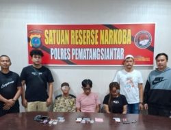 Peredaran Narkoba Siantar di Bongkar, 3 Tersangka Diamankan