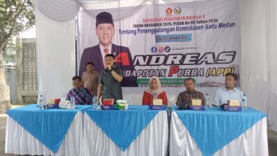 Gelar Sosper, Andreas Purba Janji Perjuangkan Lapangan Pekerjaan untuk Warga
