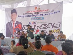 Andreas Purba Fasilitasi Anak Putus Sekolah dan Warga yang Tidak Menerima Bansos Saat Menggelar Sosper Penanggulangan Kemiskinan