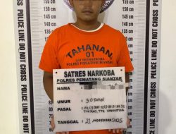 Satres Narkoba Polres Pematangsiantar Gagalkan Peredaran Narkoba di Jalan Nusa Indah