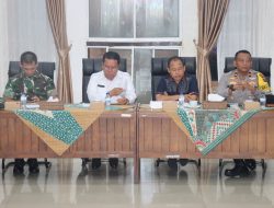 Wakapolres Pematangsiantar Ikuti Rapat Kondisi Terkini Cuaca Ekstrem