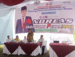 Gelar Sosper Tentang Sistem Kesehatan Kota Medan, Andreas Pandapotan Purba: Jangan ada yang Tolak Pasien Saat Berobat