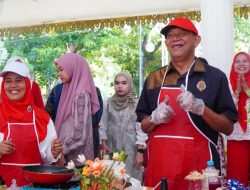 Bupati Langkat Semarakkan HUT RI ke 80 Lewat Lomba Masak Nasi Goreng Forkopimda Plus