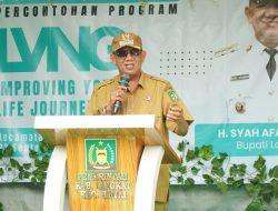 Syah Afandin Launching Program LVNG Pemantauan Kesehatan Digital Anak di Langkat