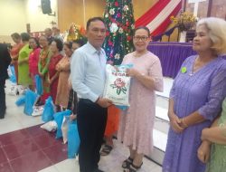 Wujud Kasih Natal Terhadap Sesama, SMSI Kota Medan Berbagi Kasih di Helvetia