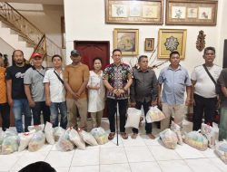 Ketua DPRD Medan Berikan Bantuan Kepada Wartawan Terdampak Banjir
