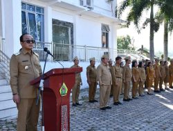 Pimpin Apel Perdana 2026, Wabup Samosir Tekankan Penguatan Kerja dan Peningkatan PAD