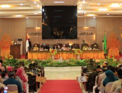Rapat Paripurna Hari Jadi Langkat ke-276 Berlangsung di Ruangan DPRD Kabupaten Langkat
