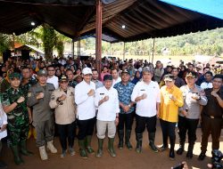 Wagub Sumut Surya Pimpin Groundbreaking Rehabilitasi Sawah di Tapteng